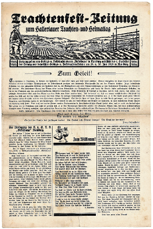 Zeitung 1929